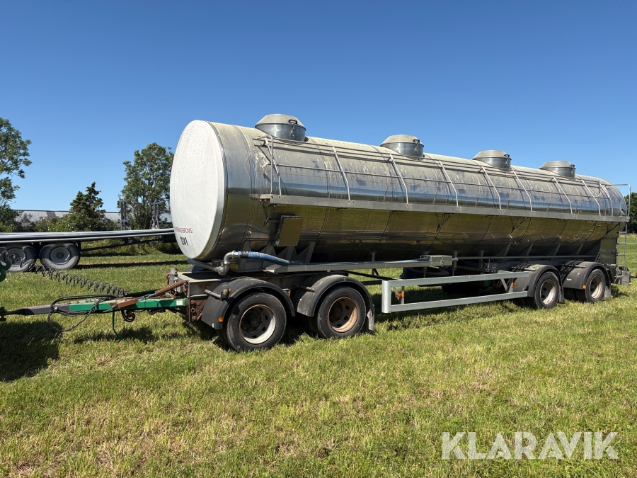 Mjölksläp / tanksläp Wedholms DK355-27.5 27,5m3