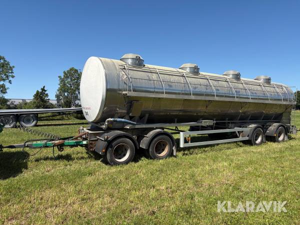 Mjölksläp / tanksläp Wedholms DK355-27.5 27,5m3