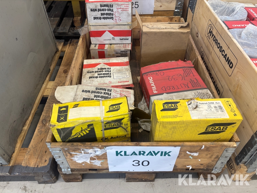 Blandpall med svetstråd