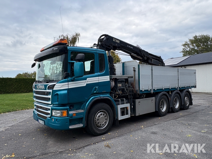 Kranbil Scania P400 Euro 6