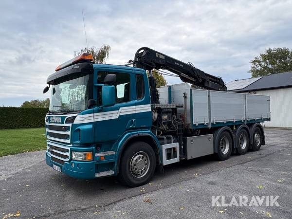 Kranbil Scania P400 Euro 6