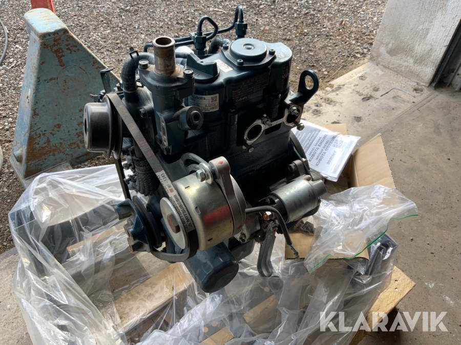 Motor Kubota 2 cyl diesel