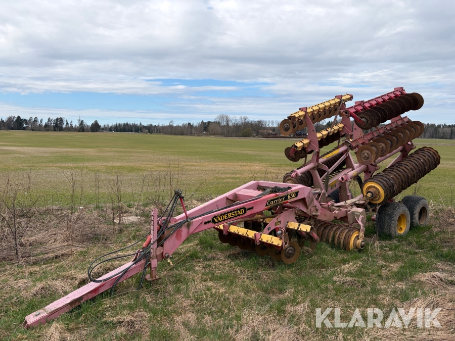 Tallriksredskap Väderstad Carrier 650
