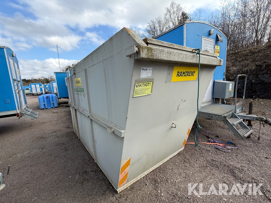 Sedimenteringscontainer  Kaxlådan