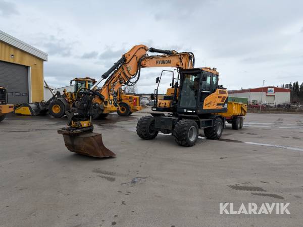 Grävmaskin Hyundai HW140