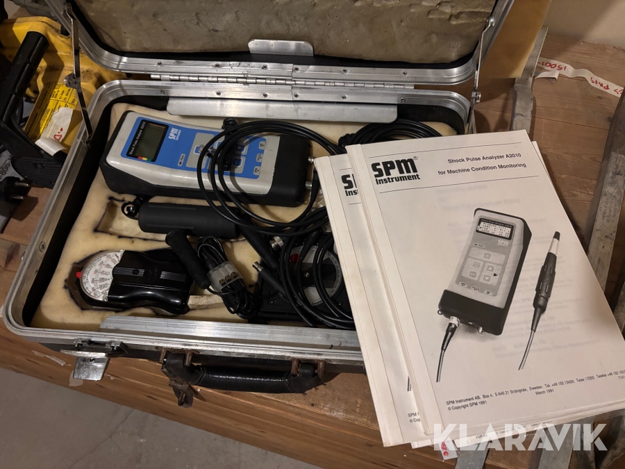 Mätinstrument SPM Instrument Shock Pulse Analyzer A20101