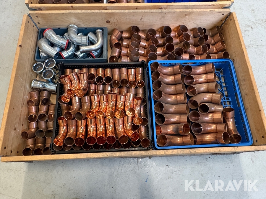 Parti med rörkopplingar