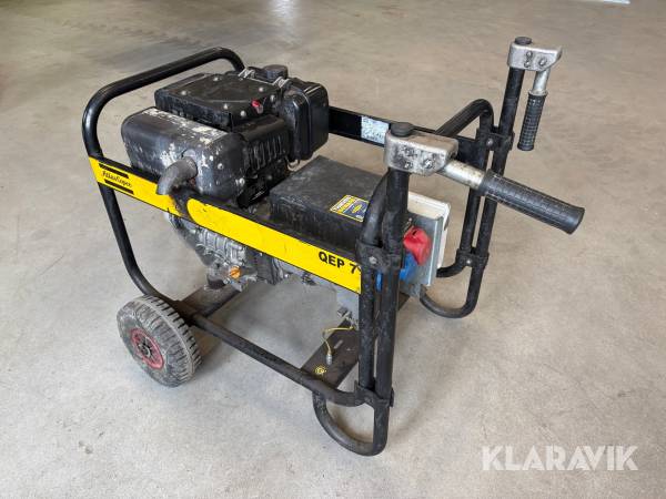 Elverk Atlas Copco QEP 7kva