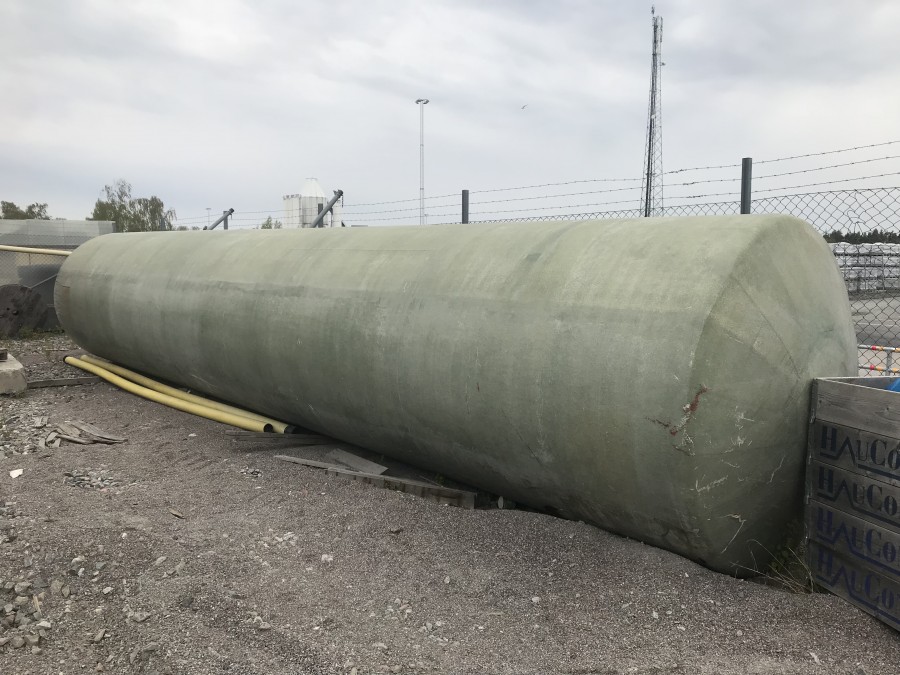 Glasfibertank 