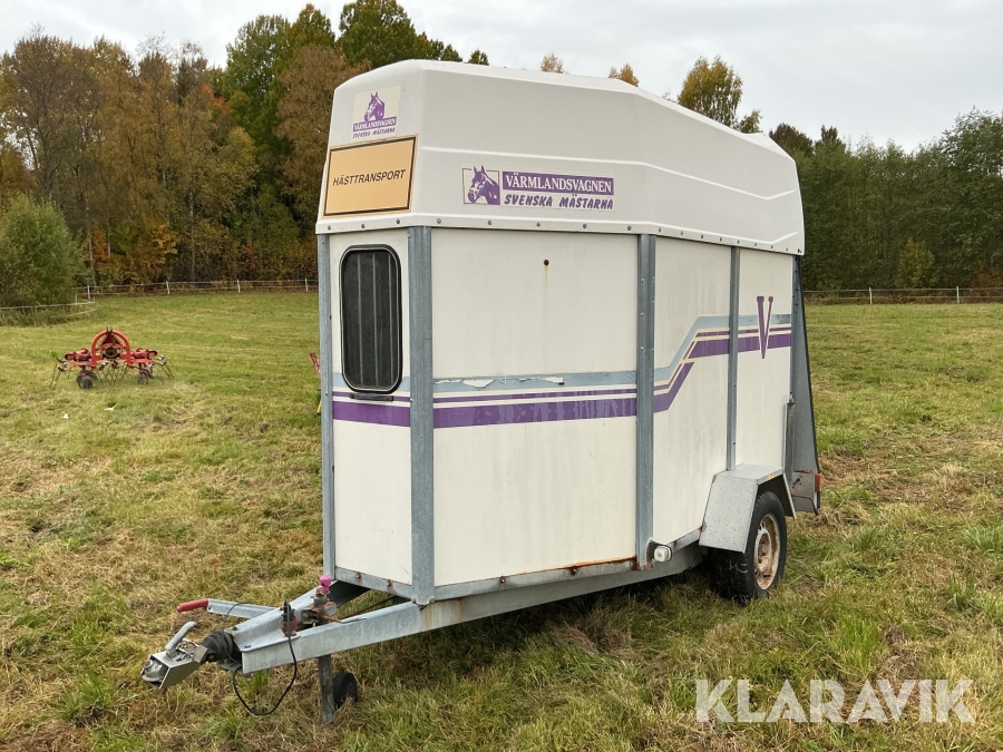 Hästtransport Värmlandsvagnen H2-1250