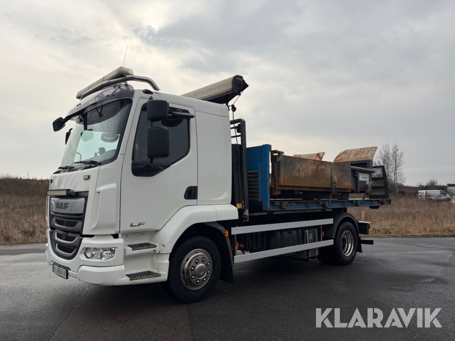 Lastväxlare DAF FA LF260i med 2 st flak