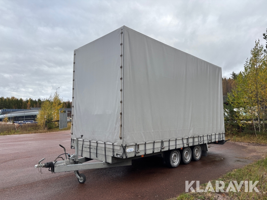 Släpvagn IZI Trailer Sallas SP 3500kg 3-axlad