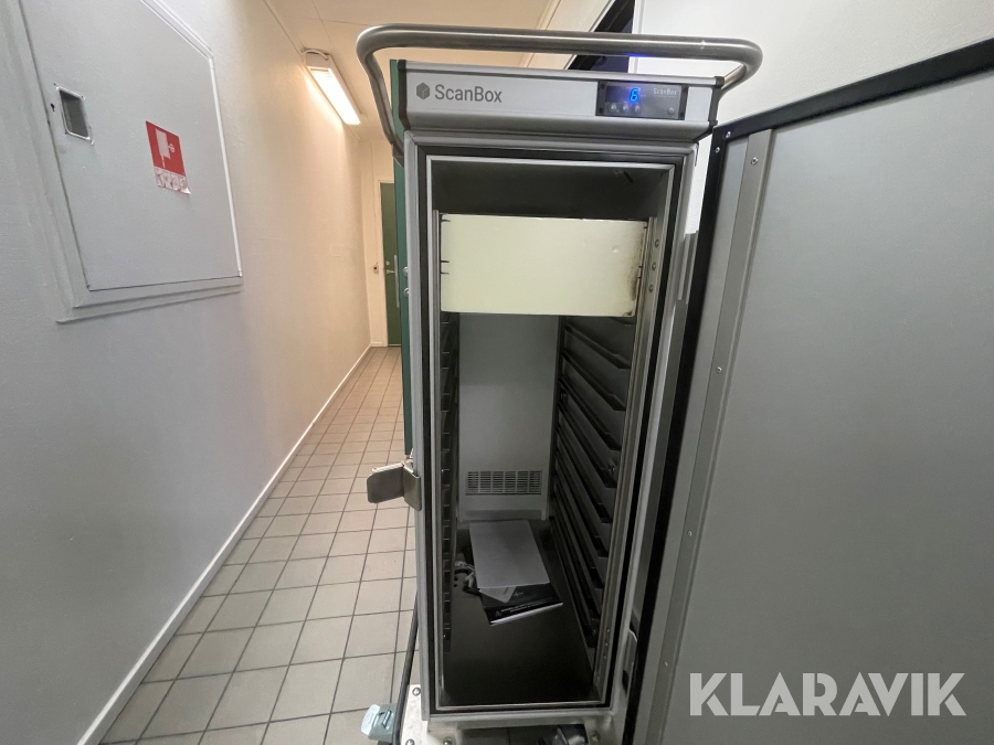 Mattransportvagn med kompressorkyla 12GN 1/1 ScanBox Ergolin