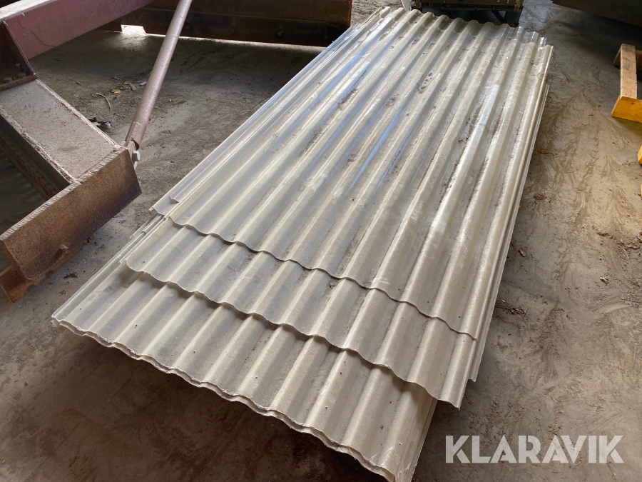 Glasfibertak ca 12 st