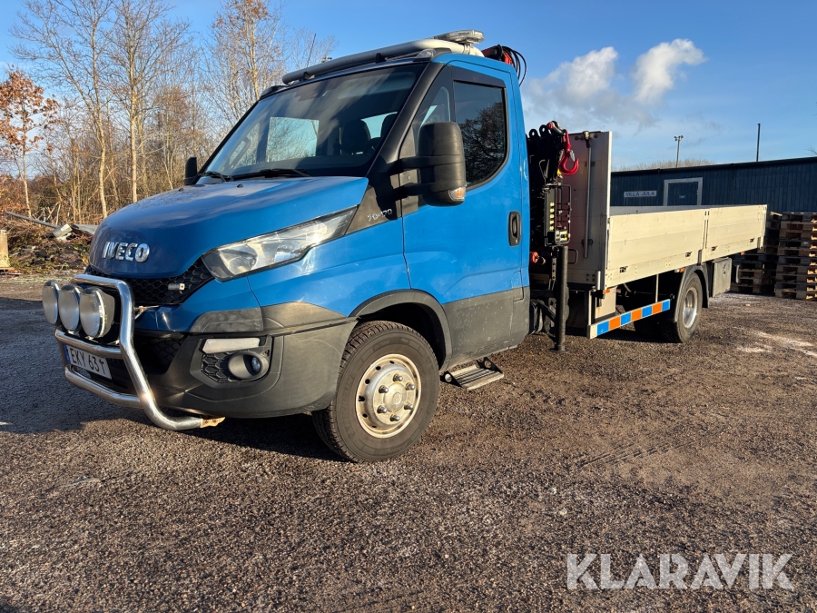 Kranbil Iveco Daily 70-170