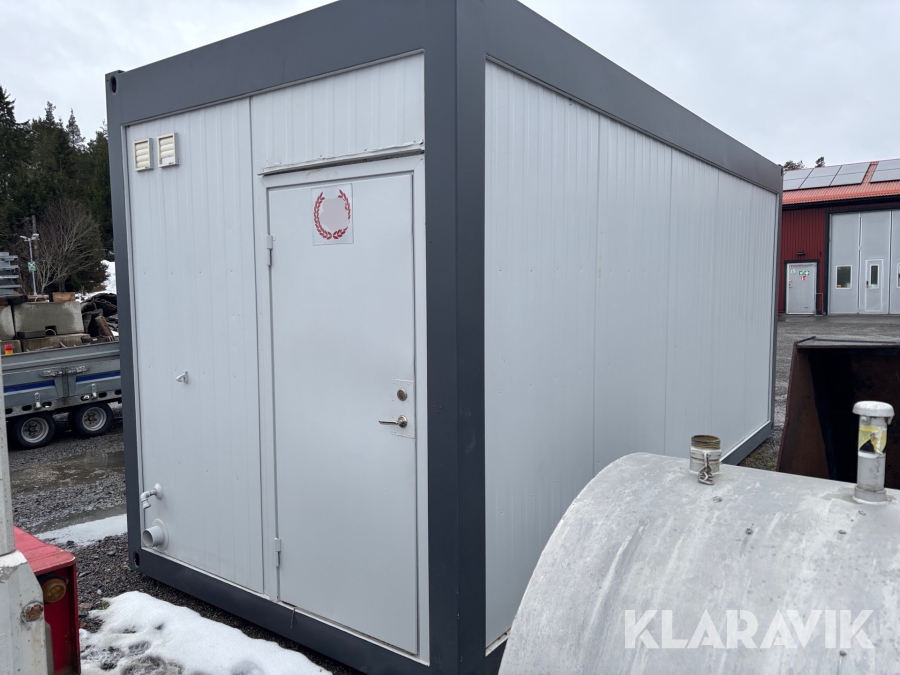 Bod / bostadscontainer Warex 271776 med pentry och WC