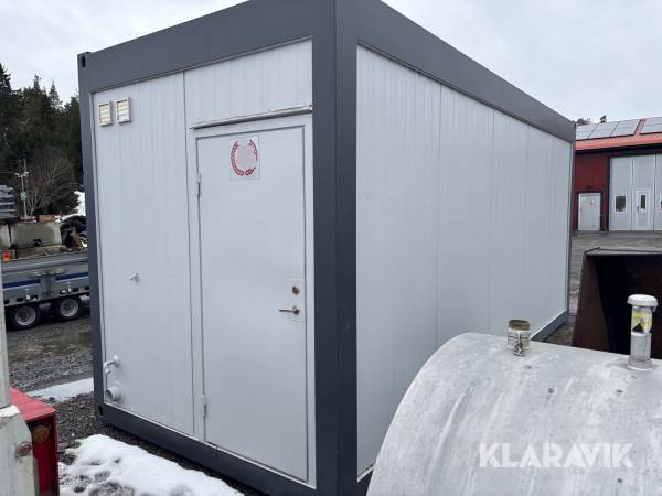 Bod / bostadscontainer Warex 271776 med pentry och WC