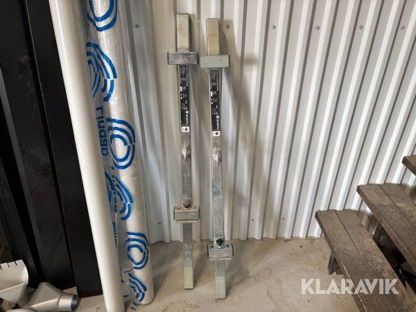 Säkerhetstravers/fallskyddsklämma Wurth 2st