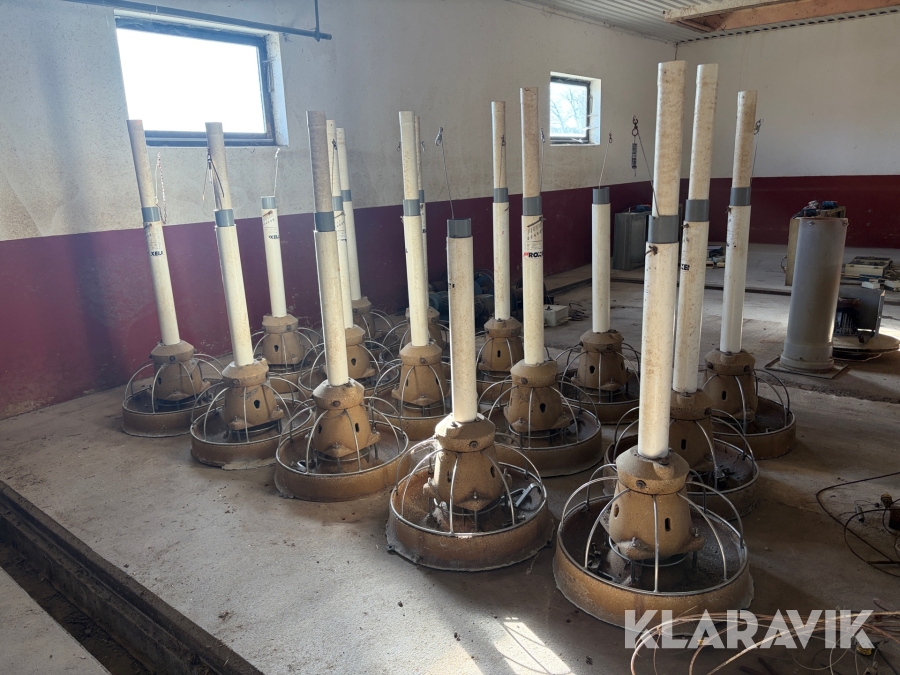 Utfodringsautomater Roxell 15 st