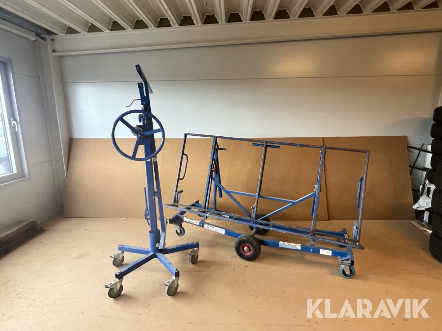 Skivhiss, skivvagn & skiv/plåtvagn