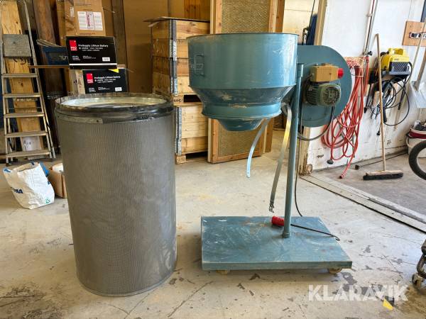 Spånsug Luna NF 259 med patronfilter