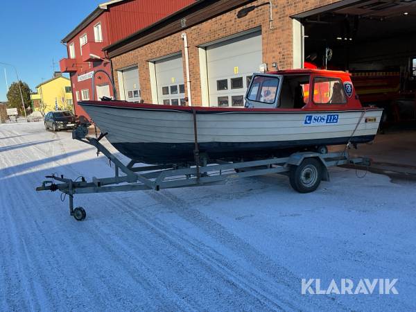Båt med trailer Uttern 560 Yamaha 40hk