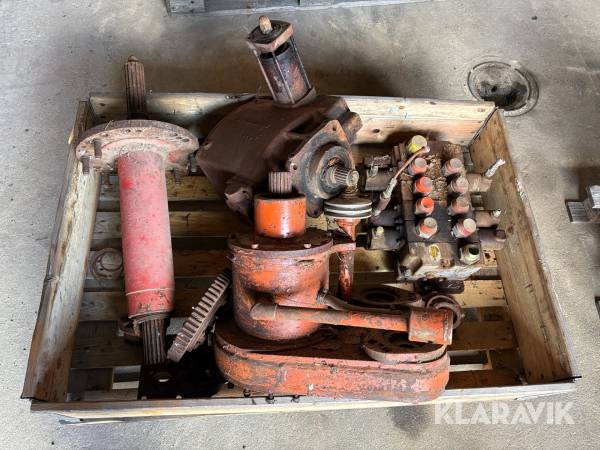 Pumpväxellåda med hydraulpaket och hydraulpump till smv logma 310