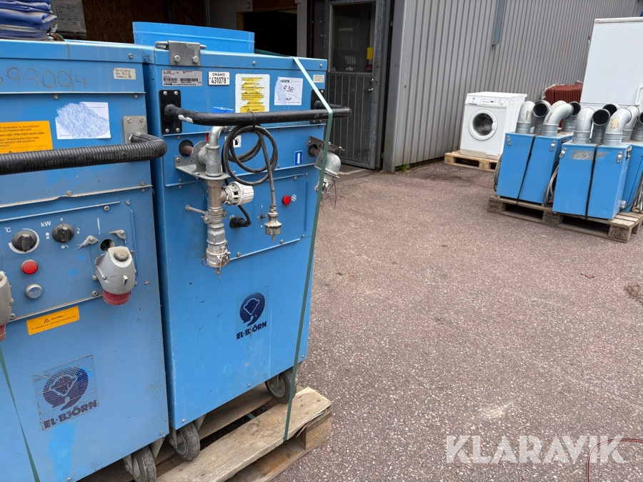 Varmluftsfläkt 1 st El-Björn TF30HV-F