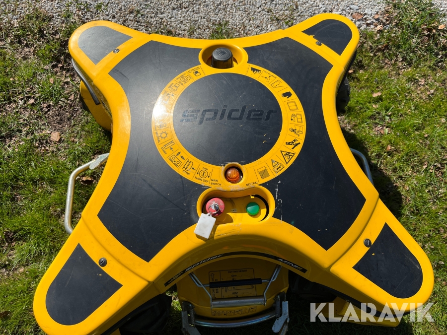 Radiostyrd släntklippare Spider Mini 2, Gotland, Klaravik au