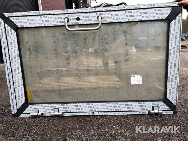 Glasad entrédörr Öjebyns Glas & Aluminium