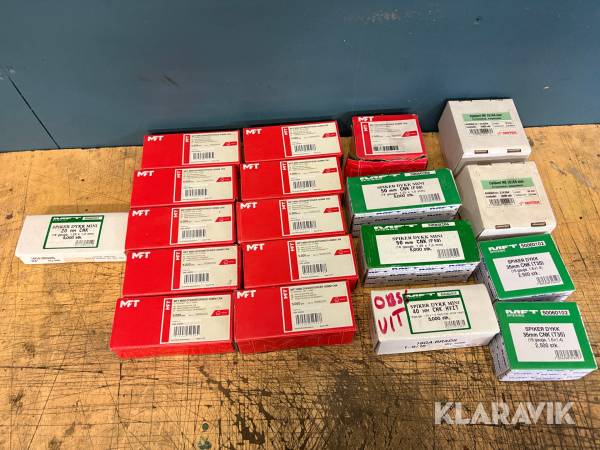 Spikar för dyckertpistol