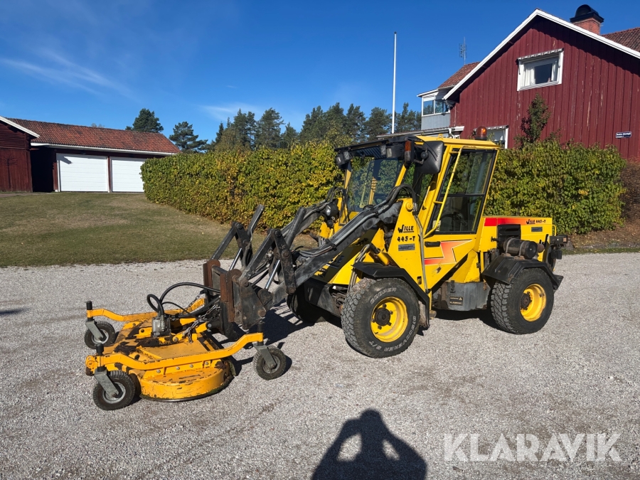 Redskapsbärare Wille 445-T med Klippaggregat