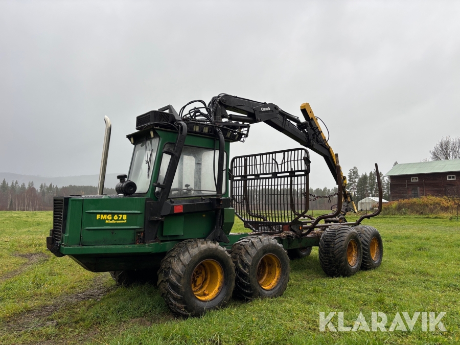 Skotare FMG 678P Mini brunett med dubbelutskjut