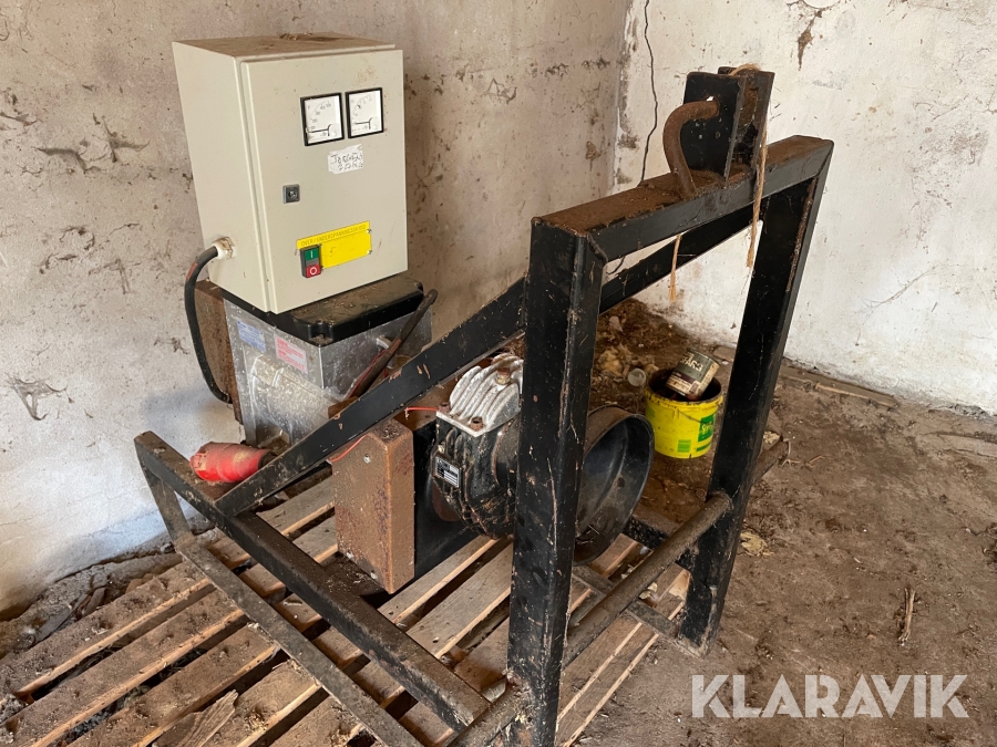 Traktordrivet elverk Comer A.624-B