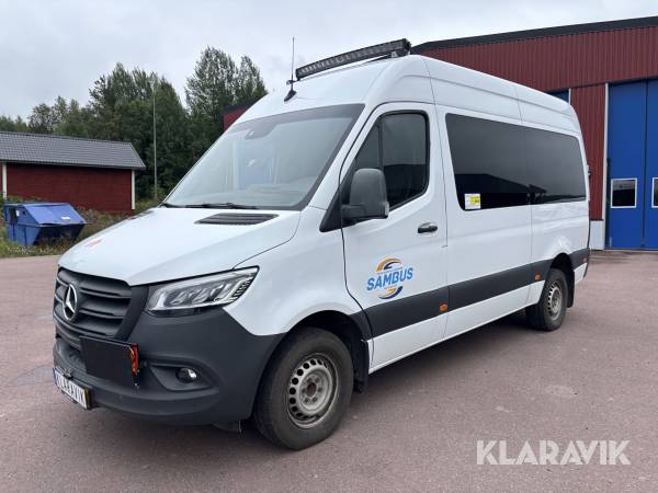 Färdtjänstbuss Mercedes-Benz Sprinter 319CDI Tourer med ramp