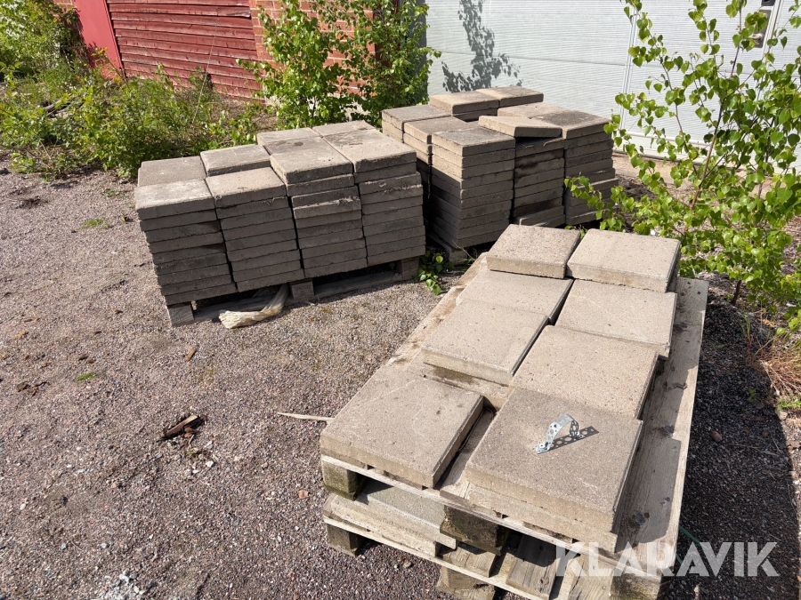 Marksten 29,5 x 29,5 cm ca 220 st