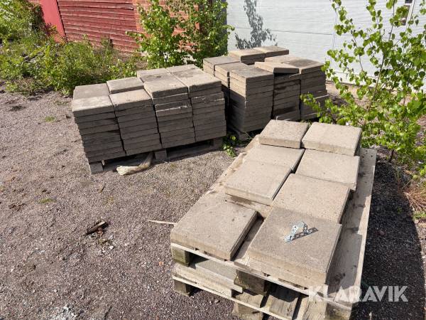 Marksten 29,5 x 29,5 cm ca 220 st