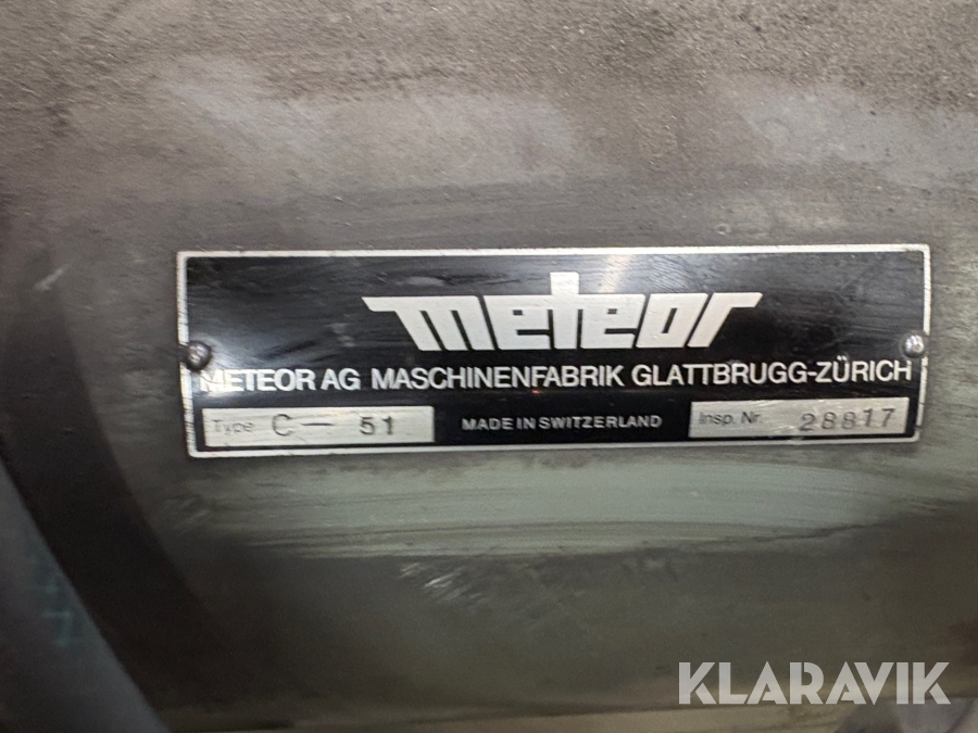 Borrslip Meteor C-51, Arboga, Klaravik auktioner