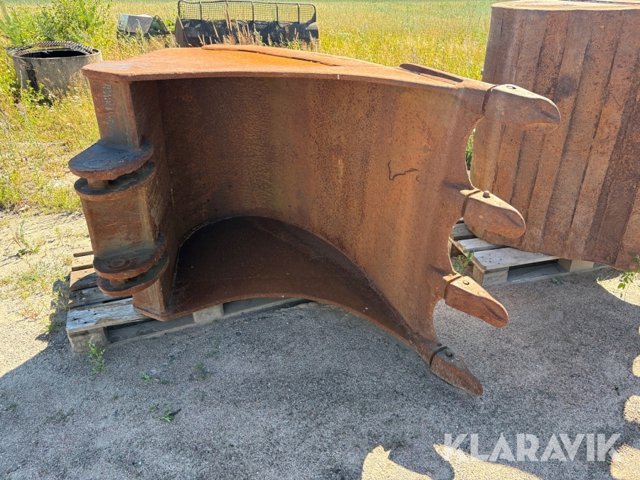 Tandad grävskopa Nybro smide T27 1,1m B27