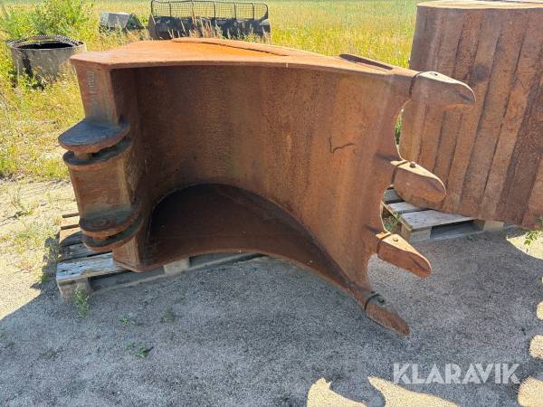 Tandad grävskopa Nybro smide T27 1,1m B27