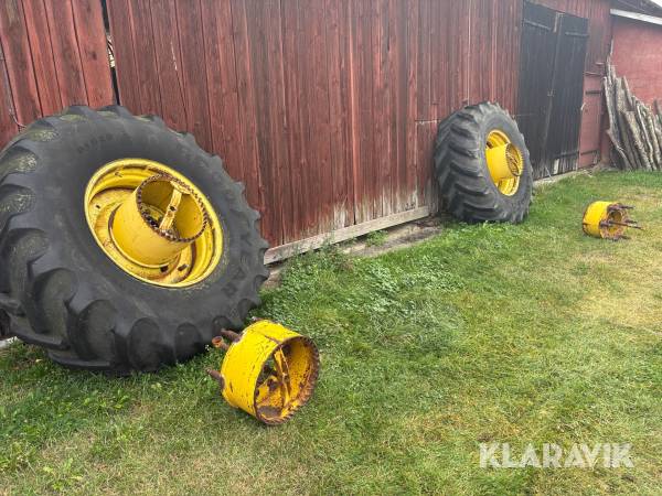 Dubbelmontage Goodyear DT820 650/75 R34 1par