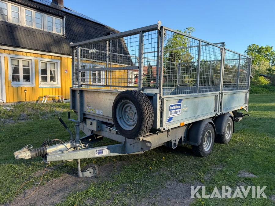 Bilsläp med tipp Ifor Williams Trailer