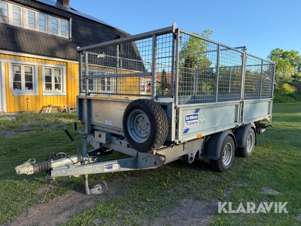 Bilsläp med tipp Ifor Williams Trailer