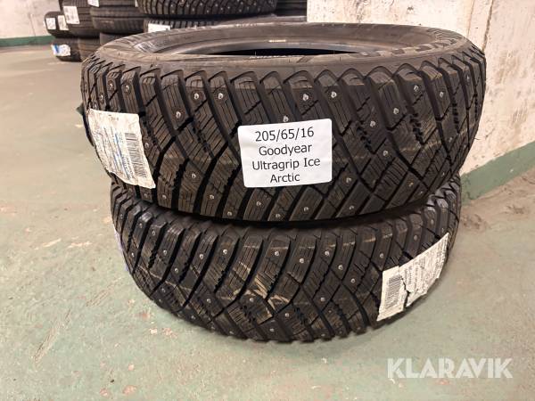 Vinterdäck Goodyear Ultragrip Ice Arctic 205/65R16 2st