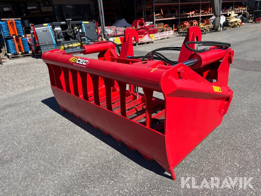Ensilageuttagare Keltec Normal shear grab 1.85 1,2 m3 med stora BM fäste