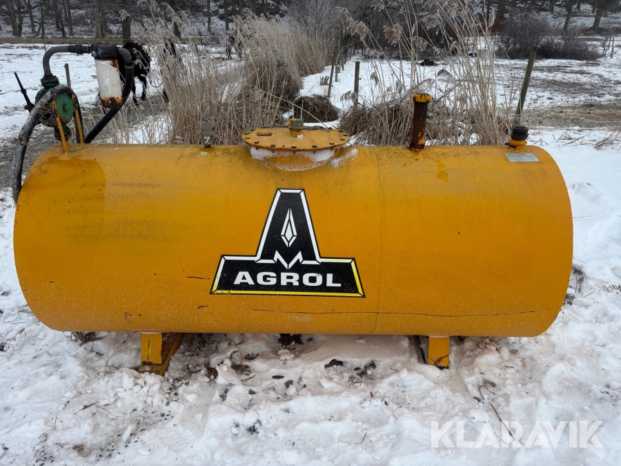 Dieseltank Agrol 1500 liter