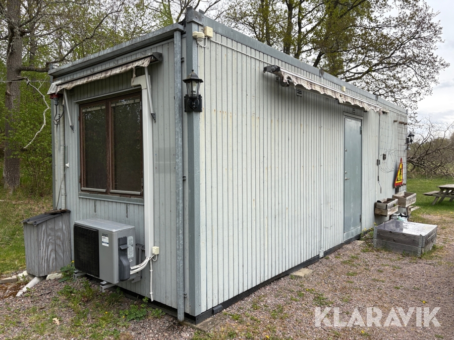 Manskapsbod Volymbyggen - värmepump