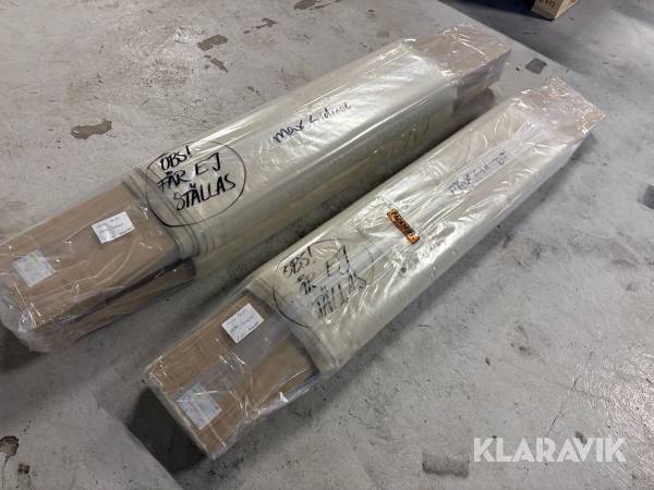 Gardinlängder med skenor Hestra Markis
