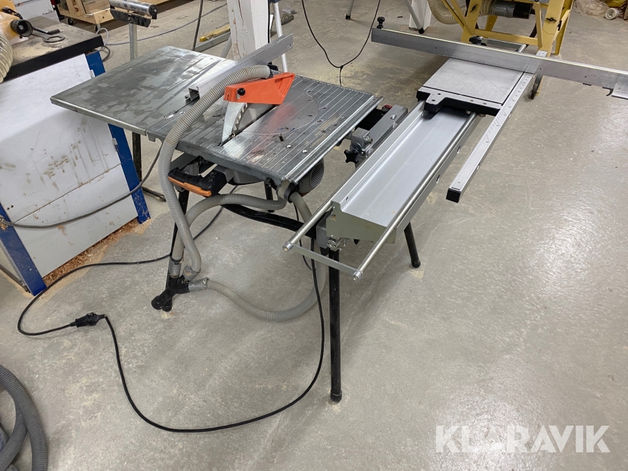 Vändbar Bord och gersåg Elu Tgs 173 med justerbord