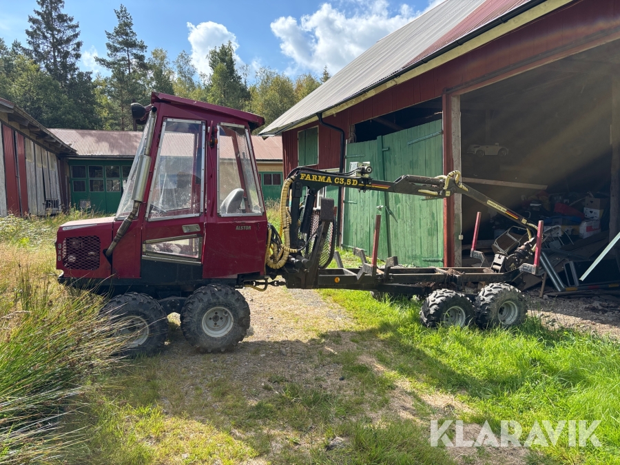 Miniskotare Alstor 8x8 diesel. Farma c3.5d